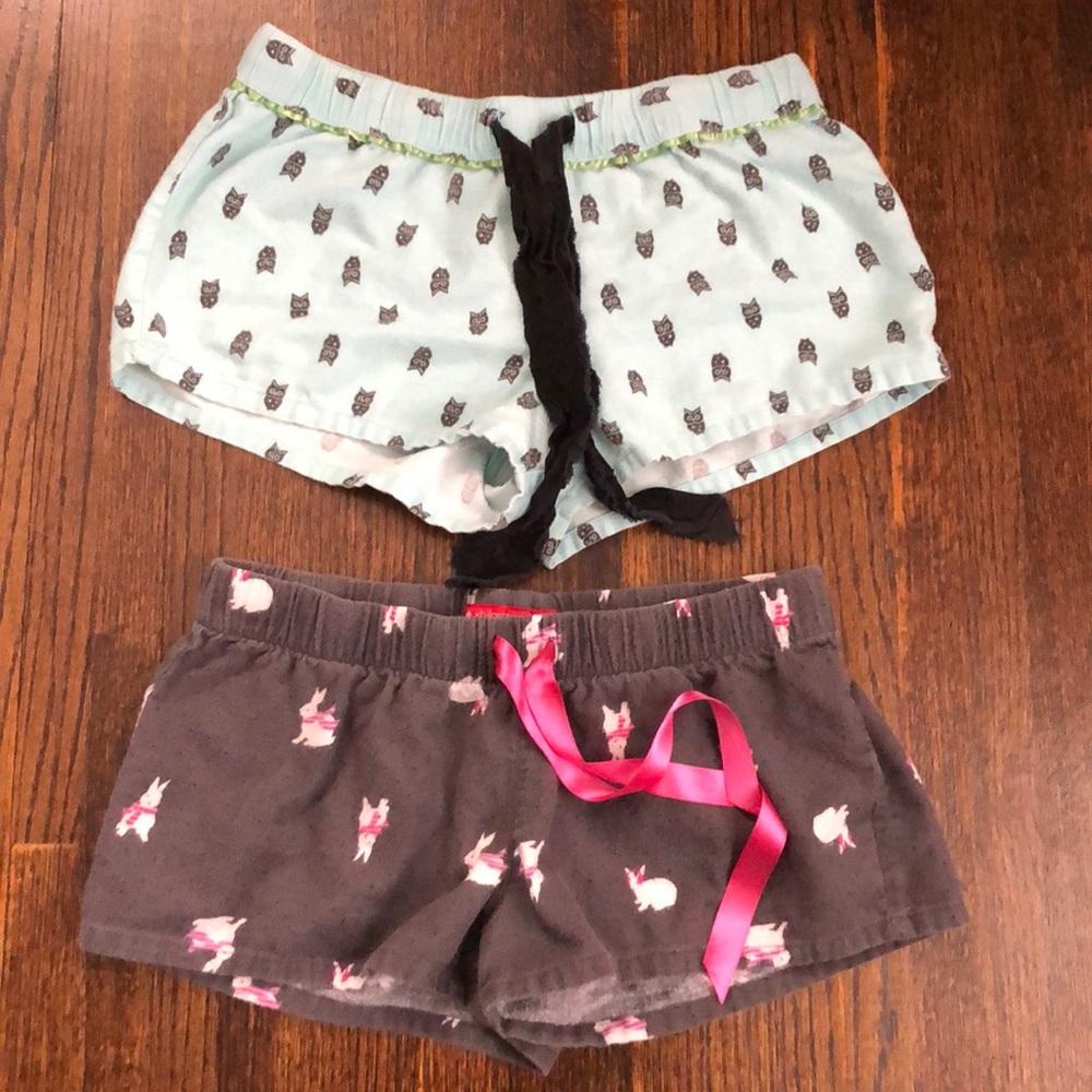 Bundle of Flannel Sleep Shorts